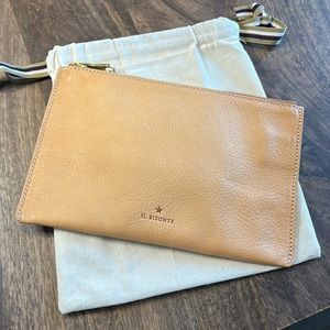 NWT Il Bisonte small clutch/carrying case